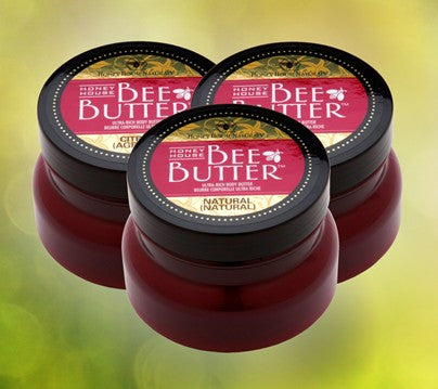 Bee Butter Tub (Citrus, Honey, Natural or Vanilla)